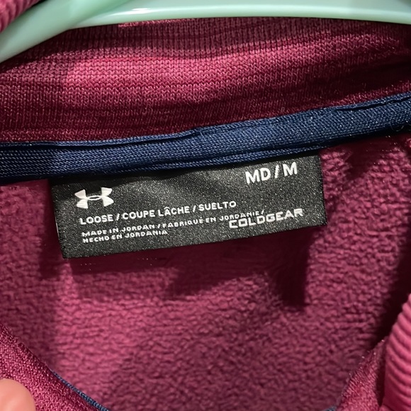 Pink Men’s Under Armour Pullover - M - Picture 2 of 3